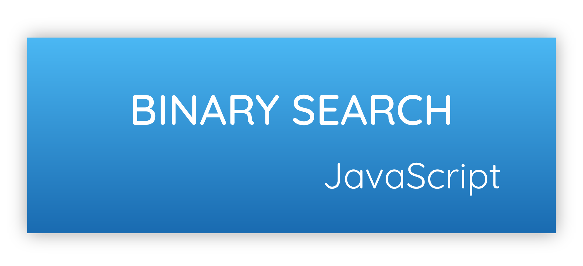 Binary Search Algorithm in JavaScript Parse Objects