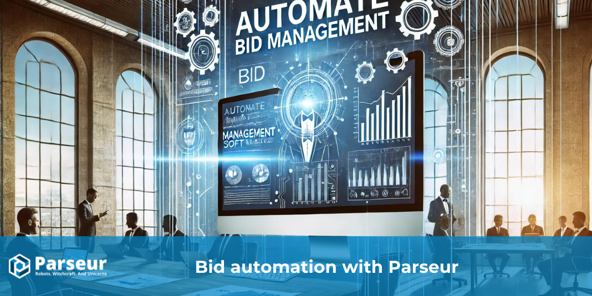 How to automate the bid management process? Parseur®