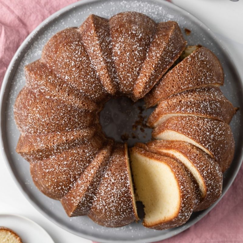 طرز تهیه پاند کیک پنیری ساده و خوشمزه انگلیسی مرحله به مرحله