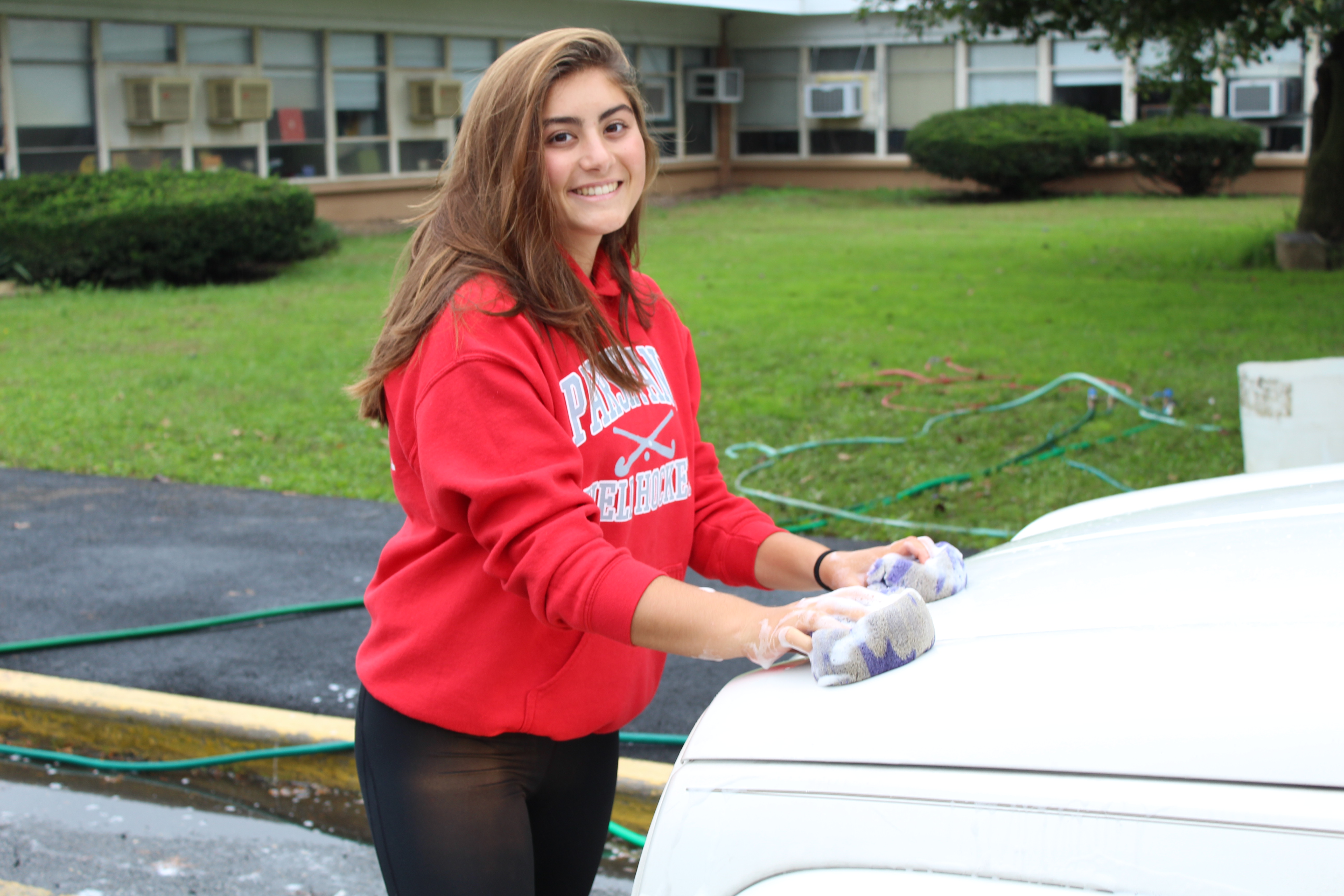 PHS Field Hockey Team holds Car Wash Parsippany Focus