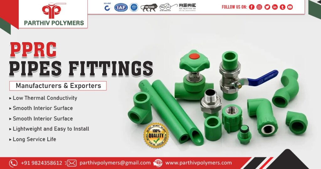 Top PPR Pipe Fitting Supplier in Chennai Parthiv