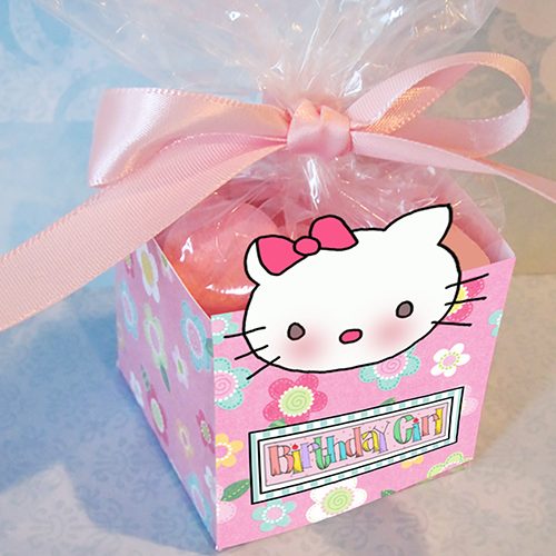 Printable HelloKitty Favors "CandyBoxes" Parties and Patterns