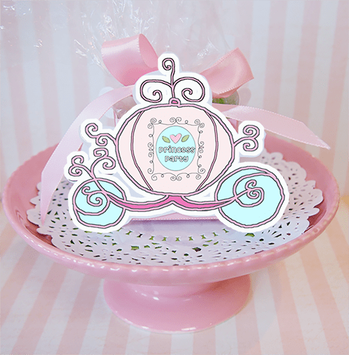 Printable Princess Candy Box Parties and Patterns