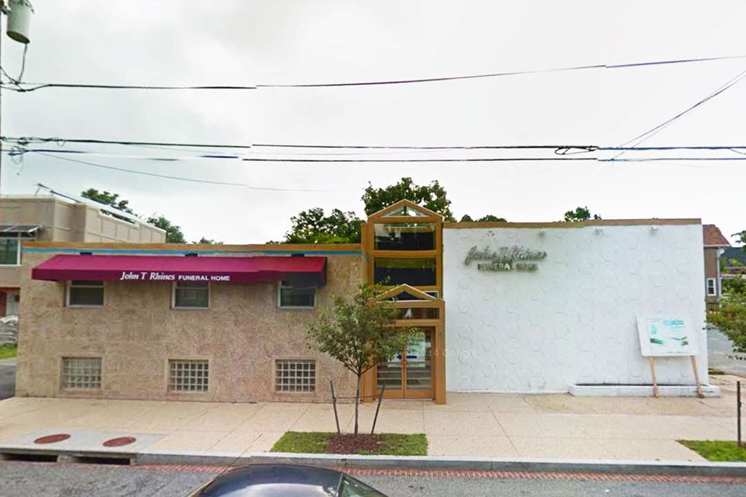 John T Rhines Funeral Home Washington, DC Parting