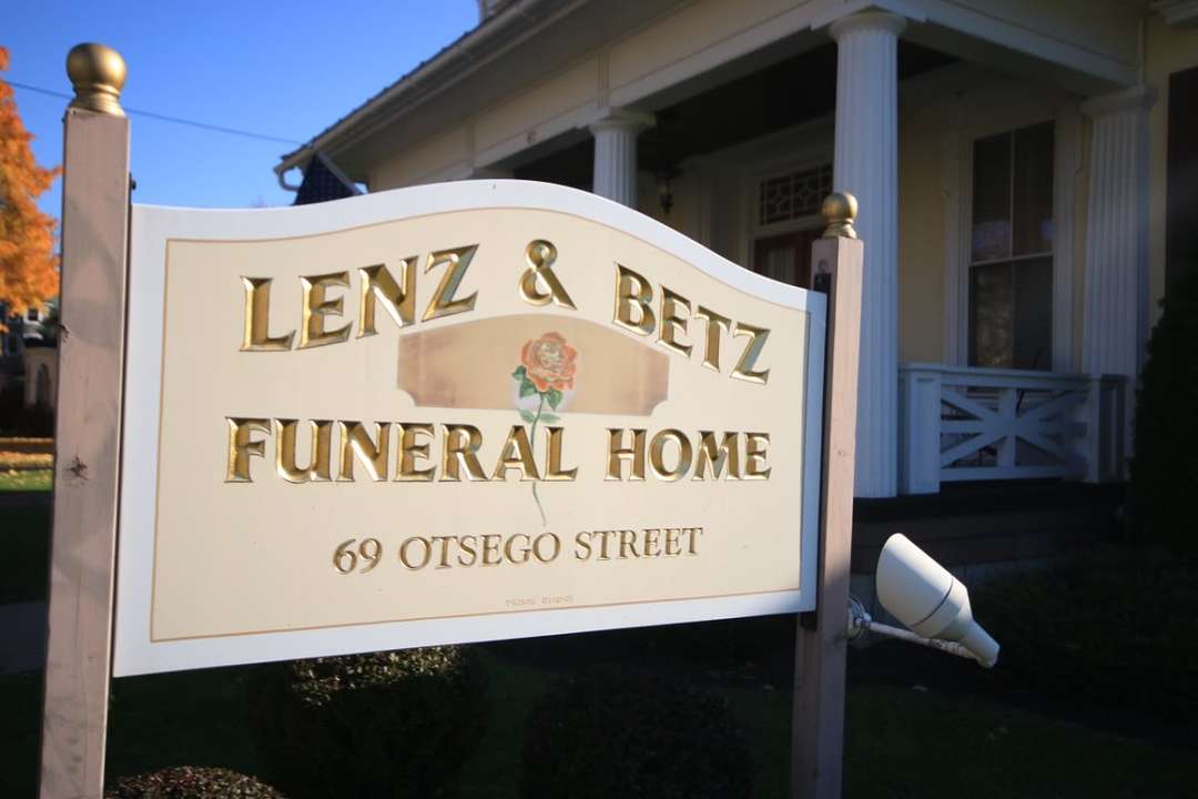 Lenz & Betz Funeral Home Canajoharie, NY Parting