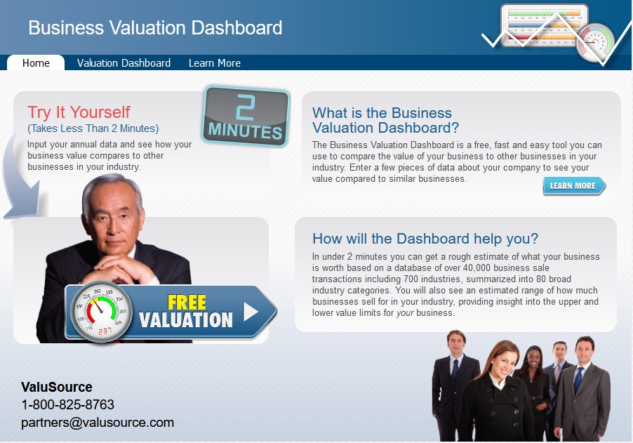Valuation Calculator Financial Advisor Portal