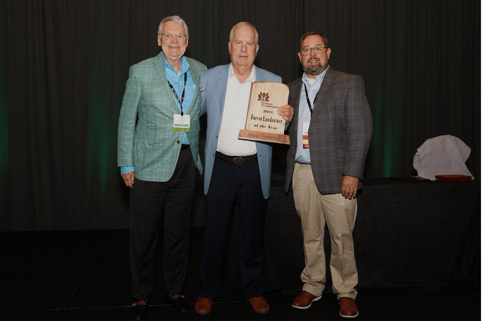 Reese Thompson Named Forest Landowner of the Year by Forest Landowner