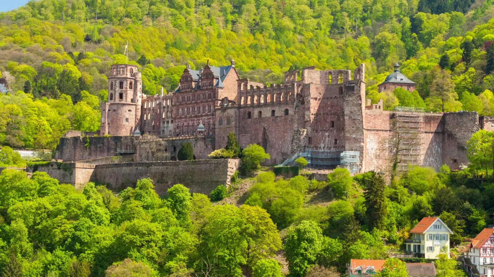 Heidelberg Castle Part of History in Germany's Iconic Castle
