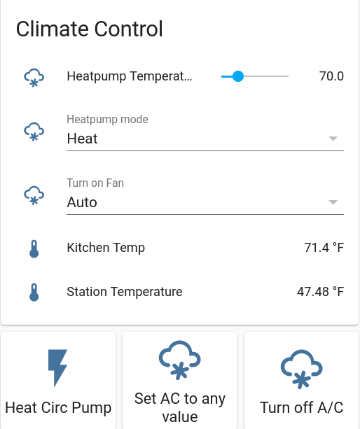 Controlling a Fujitsu heat pump/air conditioner with Home Assistant