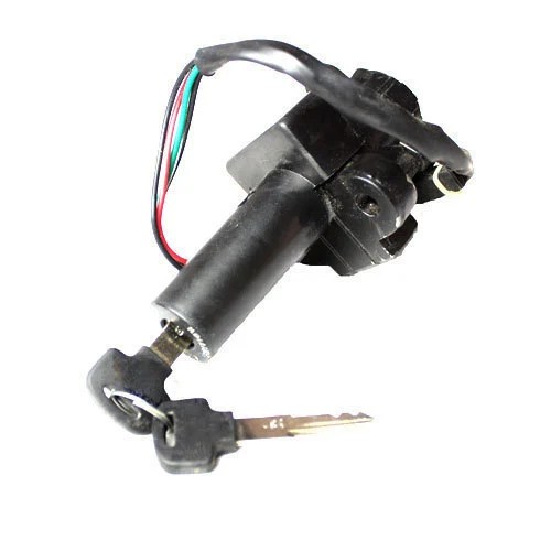 Ignition Switch Cum Handle Lock (4 Pin Coupler) For TVS Scooty Pep