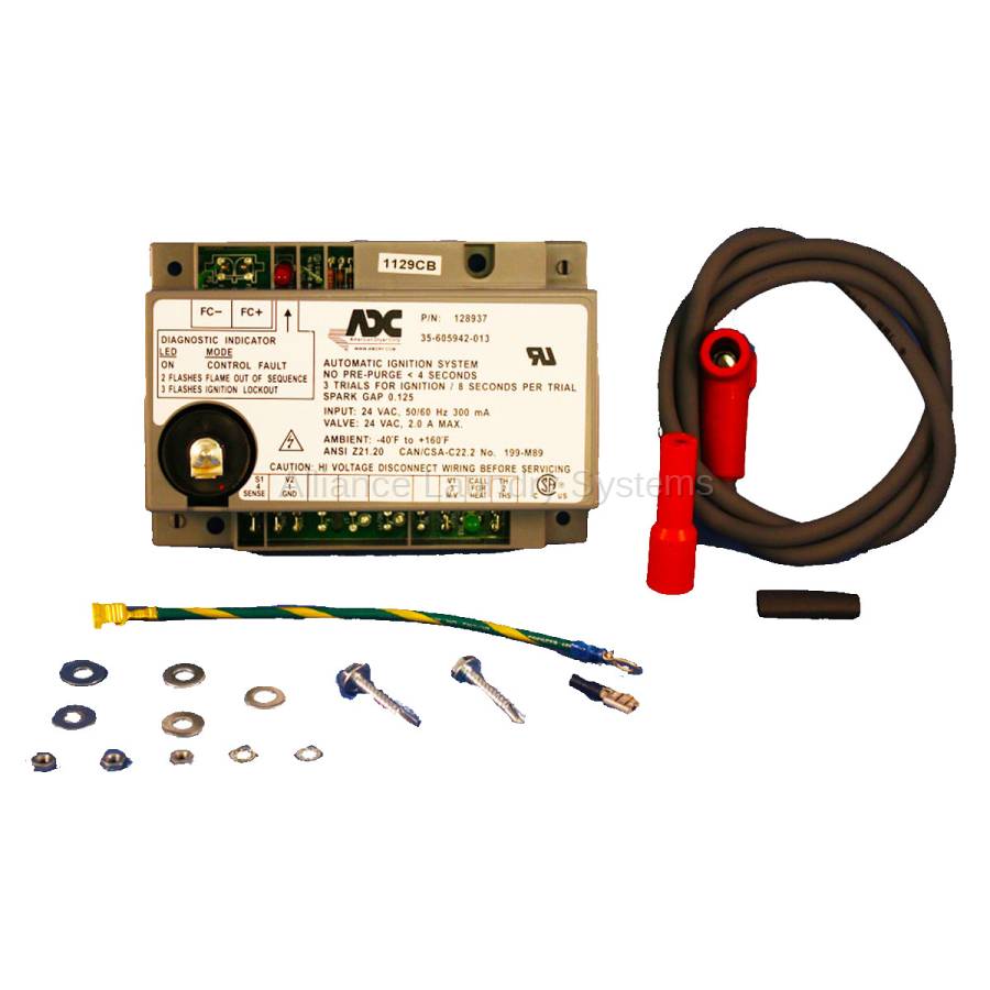 American Dryer 883849 FENWAL SINGLE POCKET DSI CONVERSION KIT