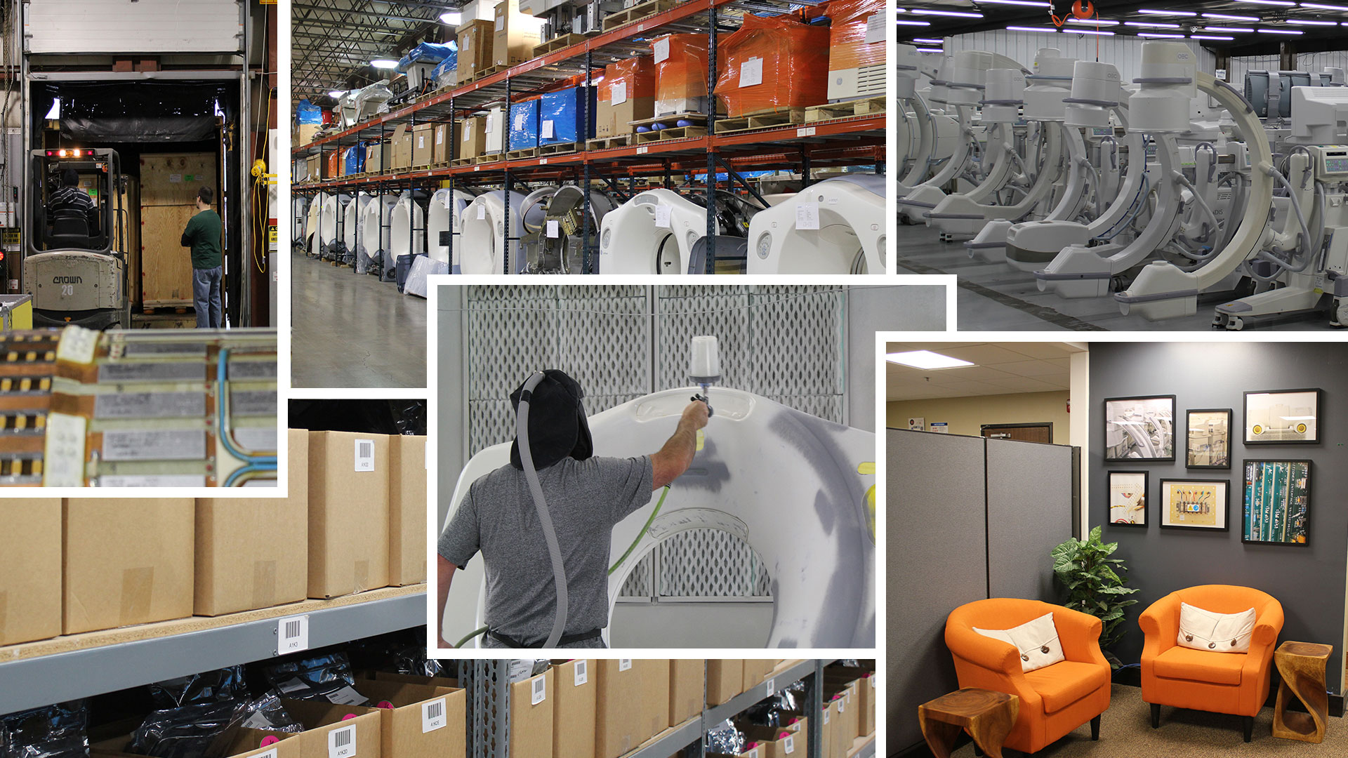 Take a tour and see what Block Imaging Parts & Service offers