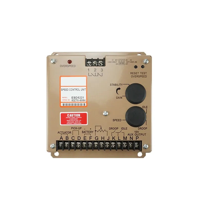 ESD 5221 Electrical Generator Speed Control Governor Unit ESD5221