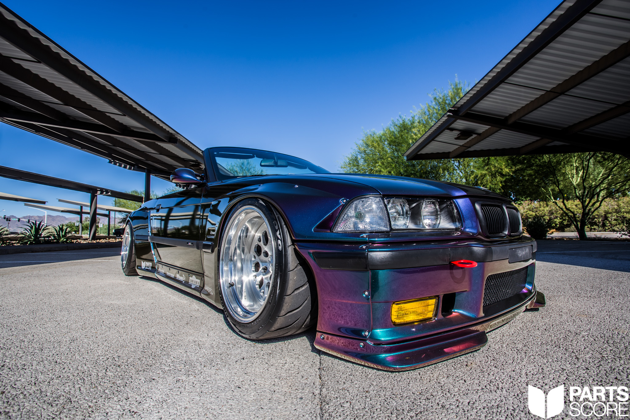 PANDEM Widebody Conversion Airlift 3P Air Suspension E36, 56 OFF