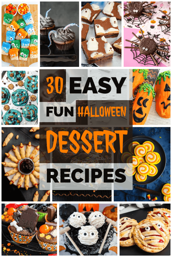 30 Super Easy Halloween Treats & Party Desserts Party + Bright