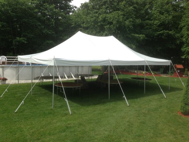 20 x 30 Self Installer Tent Party Cape Cod