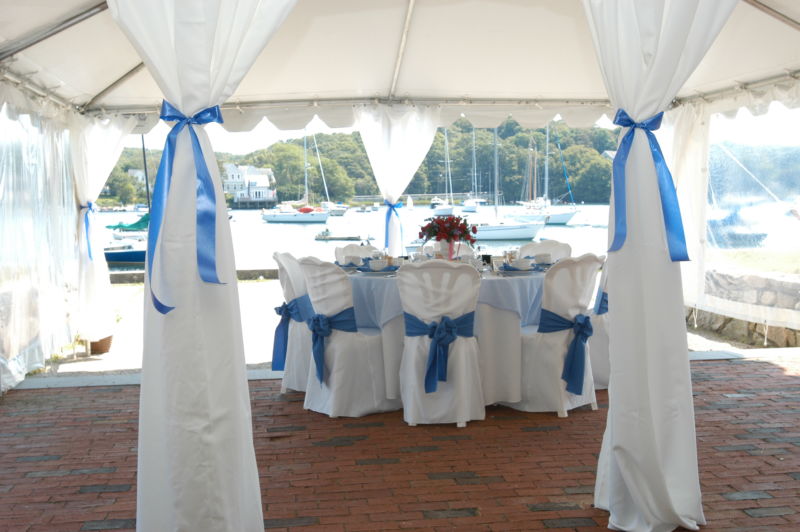 Linen Pole Covers Party Cape Cod