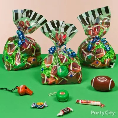 Football Favor Pack for 8 Idea Favor Ideas Football Party Ideas