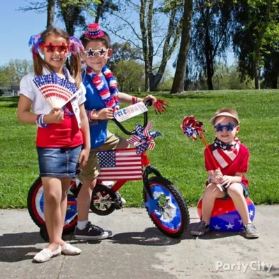 4th of July Kids Dress Up Ideas Patriotic Party Ideas 4th of July