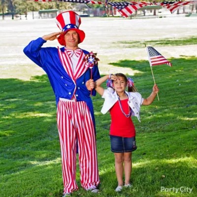 4th of July Uncle Sam Dress Up Idea Patriotic Party Ideas 4th of