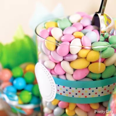 Baby Shower Candy Buffet Pastel Jordan Almonds Idea Party City