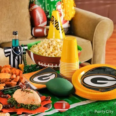 Football Team Snack Table Idea Party City