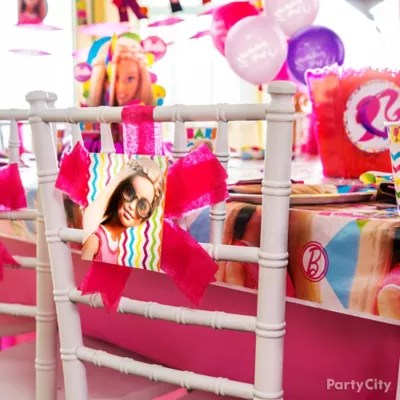 Barbie Chair Decorating DIY Party City