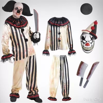 Mens Scary Clown Costume Idea Top Men's Halloween Costume Ideas