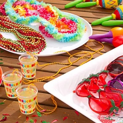 Mexican Party Table Decorating Idea Mexican Fiesta Party Ideas