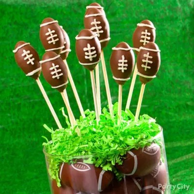 Football Cake Pops Idea Party City
