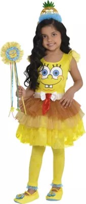 Create Your Own Girls' SpongeBob Costume Accessories Party City
