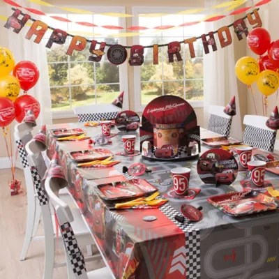 Cars Party Table Idea Party City