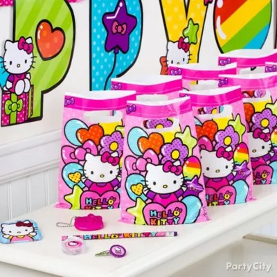 Hello Kitty Favor Pack for 8 Idea Party City