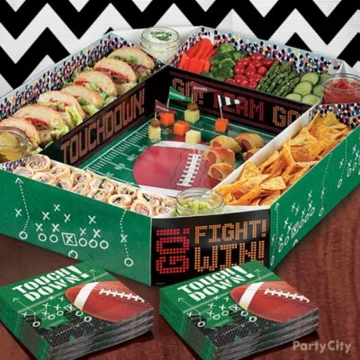 Football Stadium Snack Tray Idea Game Day Football Food Ideas
