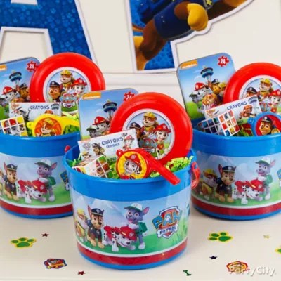 PAW Patrol Favor Bucket Idea Party City