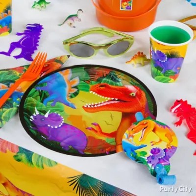 Prehistoric Dinosaur Place Setting Idea Decorating Ideas