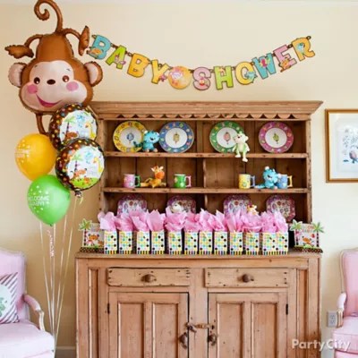 Jungle Animals Baby Shower Favor Idea Party City