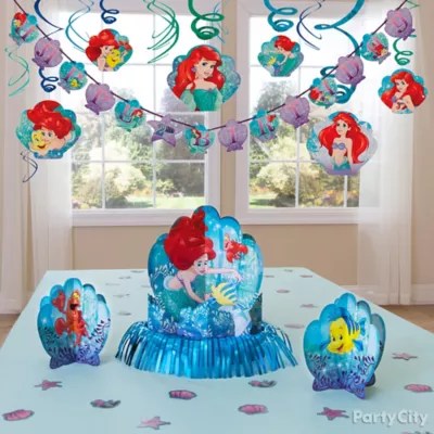 Little Mermaid Essential Decorations Idea Party City