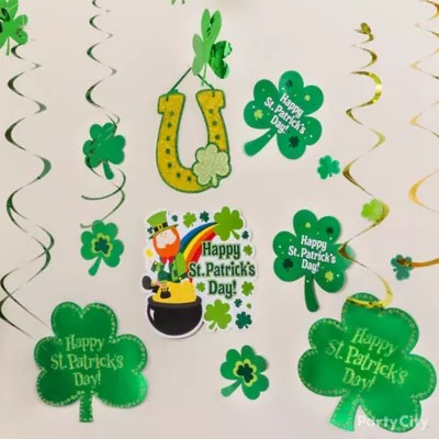 St. Patricks Day Wall Decor St. Patricks Day Class Party Ideas St
