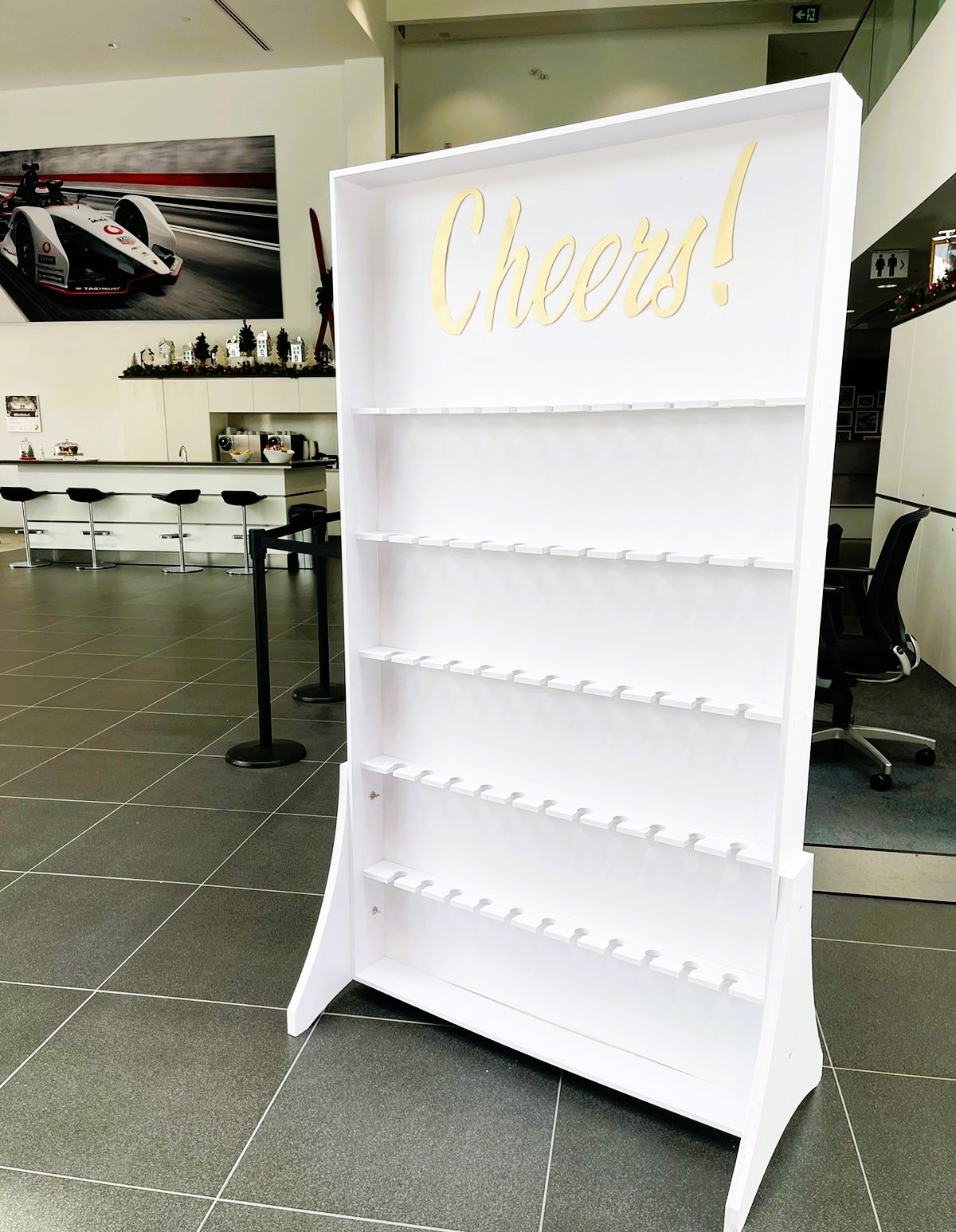 Champagne Wine Wall Party Decor Canada