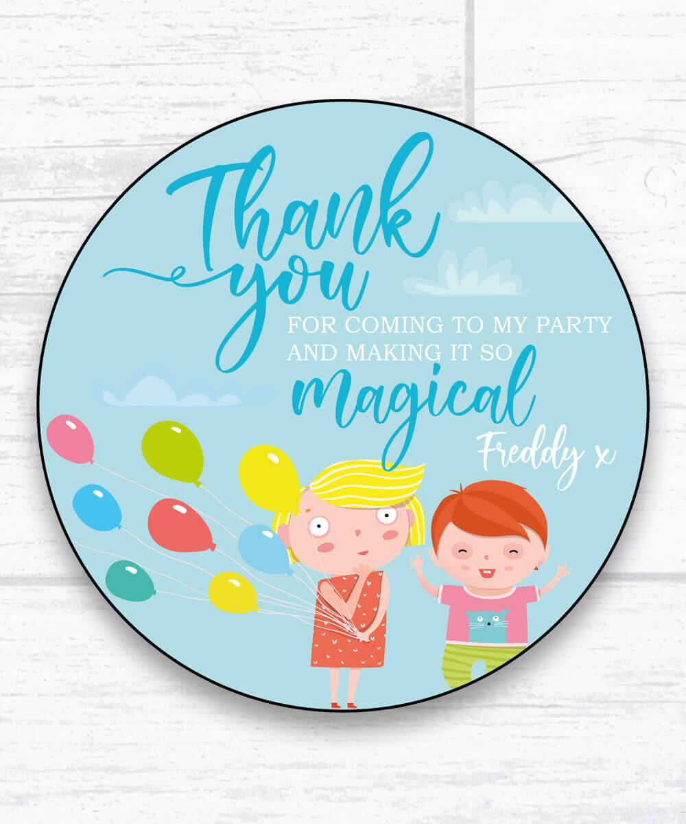 FairyTale Party Party Bag Stickers Party Doodle