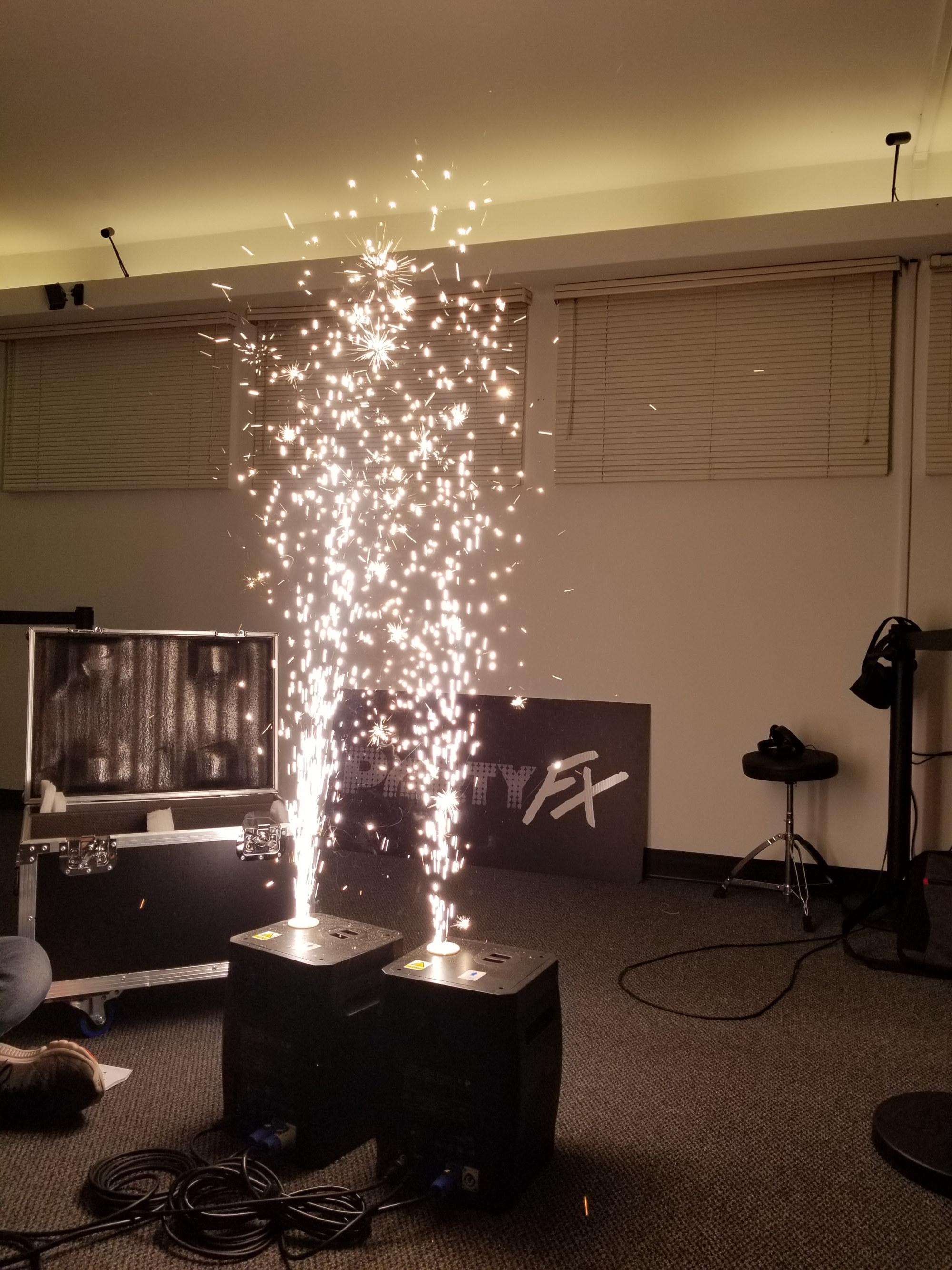 Indoor Fireworks ColdSpark Machine PartyFX