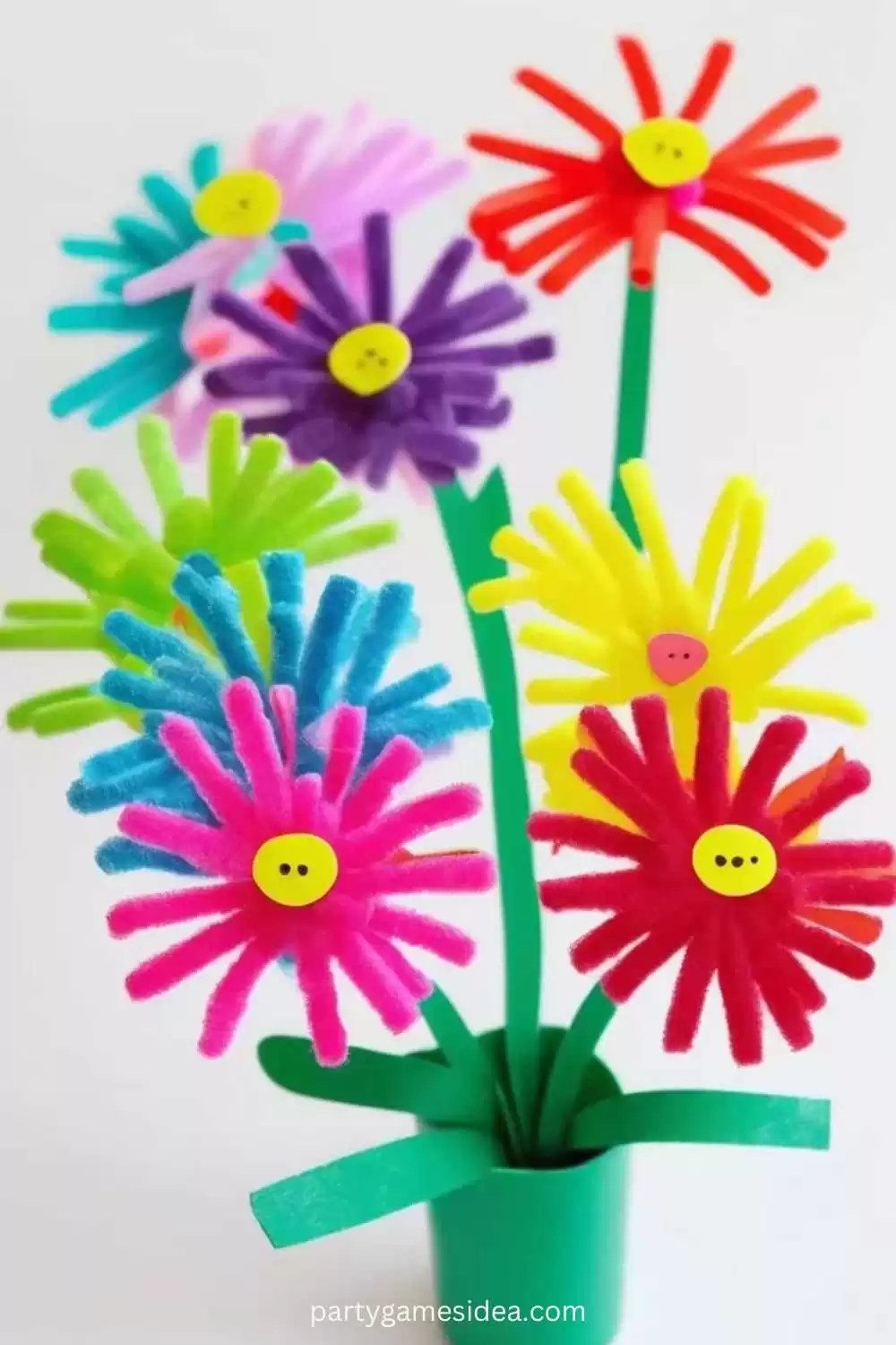 40 Super Fun Flower Craft Ideas For Kids Fun Party Games Ideas for