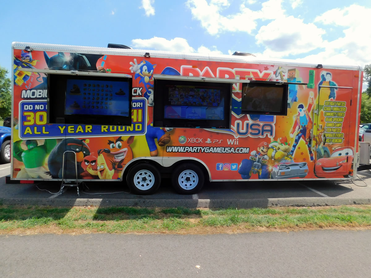 Photo Gallery Mobile Party Game Truck in Waldorf, Maryland