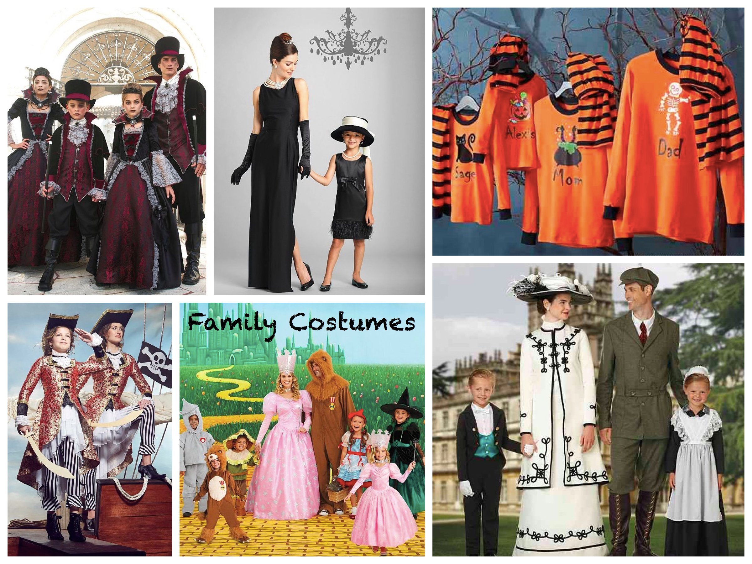 Mommy Daddy and Me Halloween Family Costumes