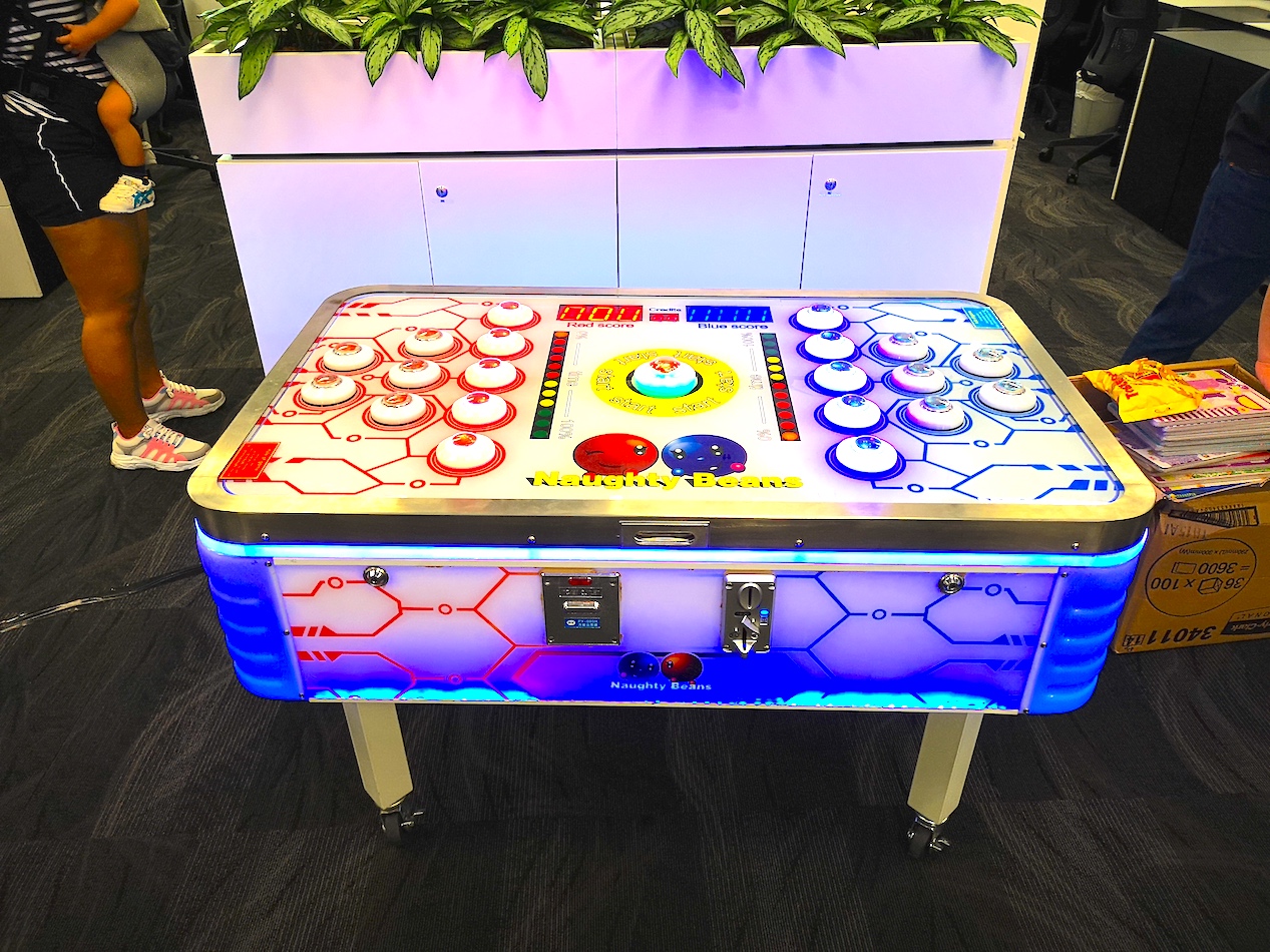 Naughty Bean Arcade Machine Rental Party People