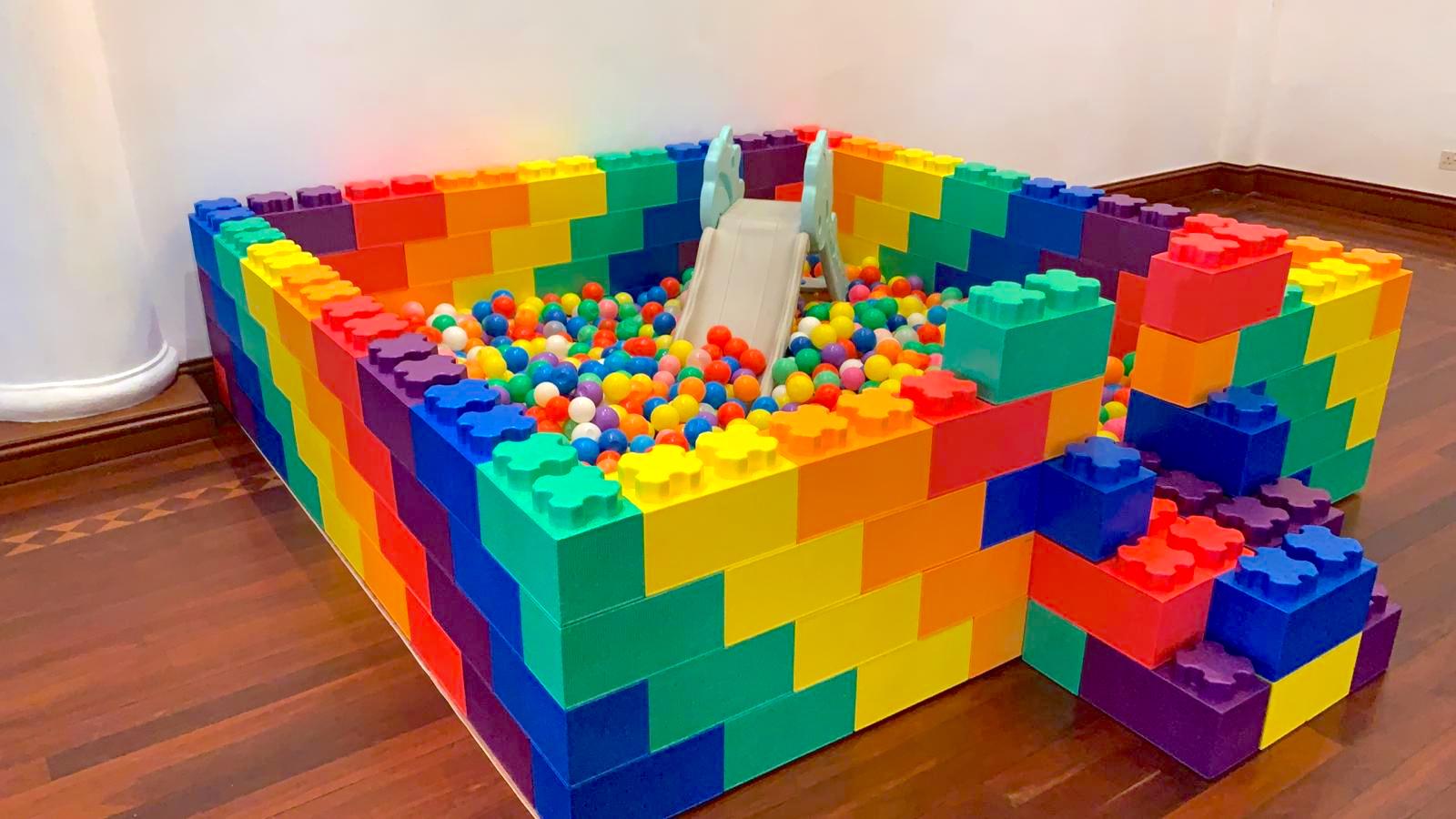 Lego Ball Pit for Rent Party People