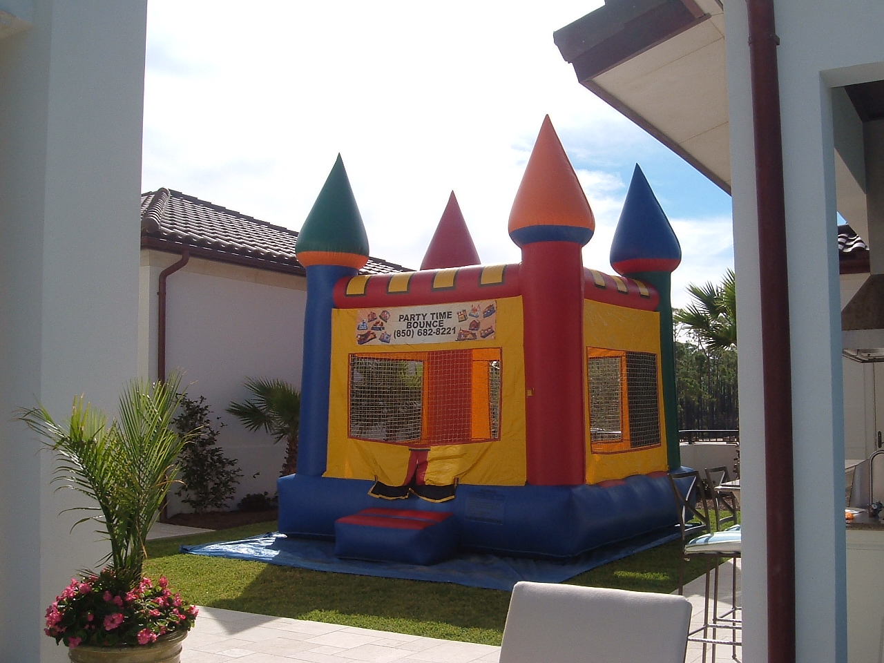 Party Time Bounce LLC! Crestview Florida's First Choice for Inflatable Water Slide Rentals!