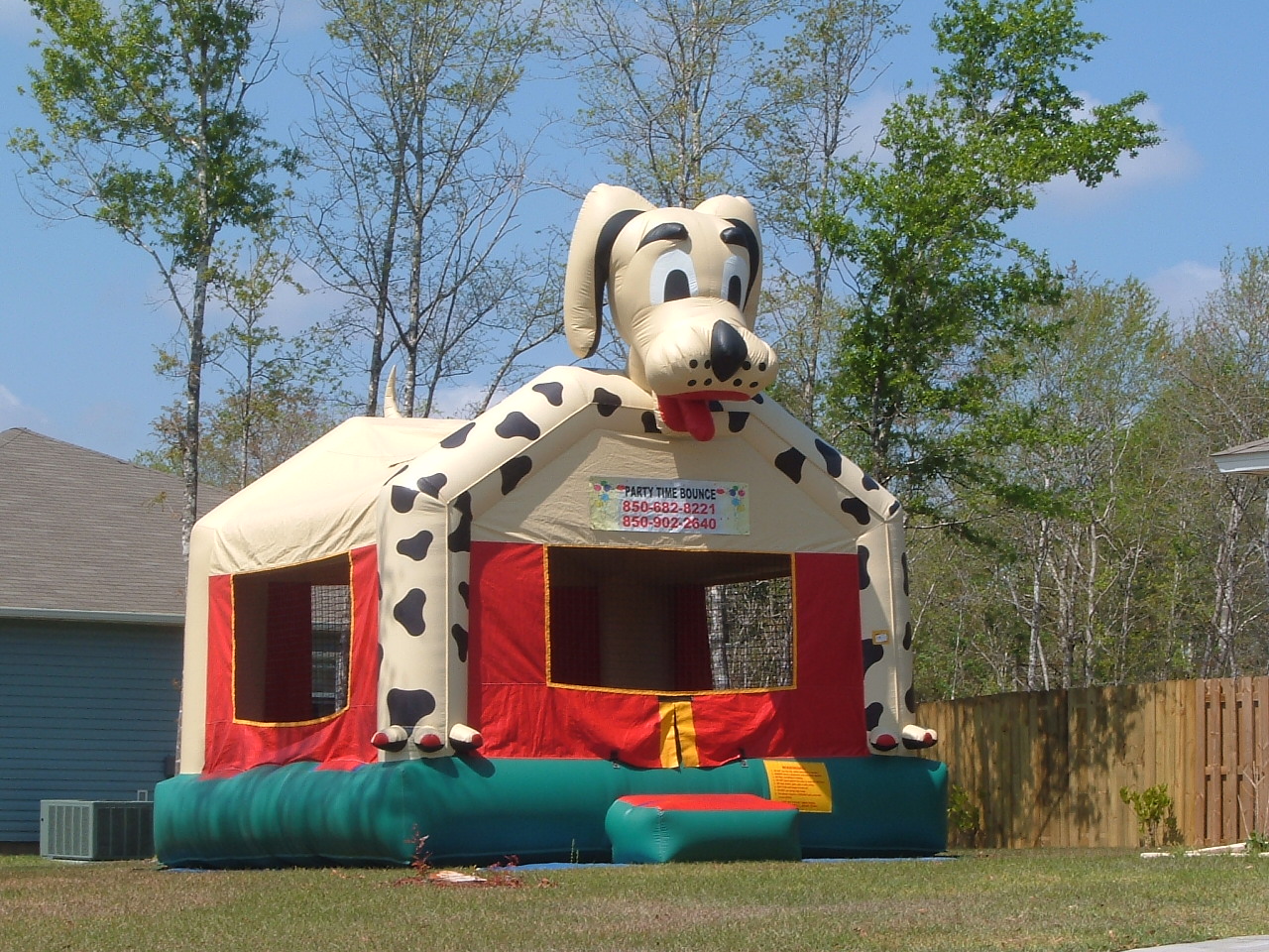 Party Time Bounce LLC Inflatable Moonwalks! Okaloosa Walton County Best