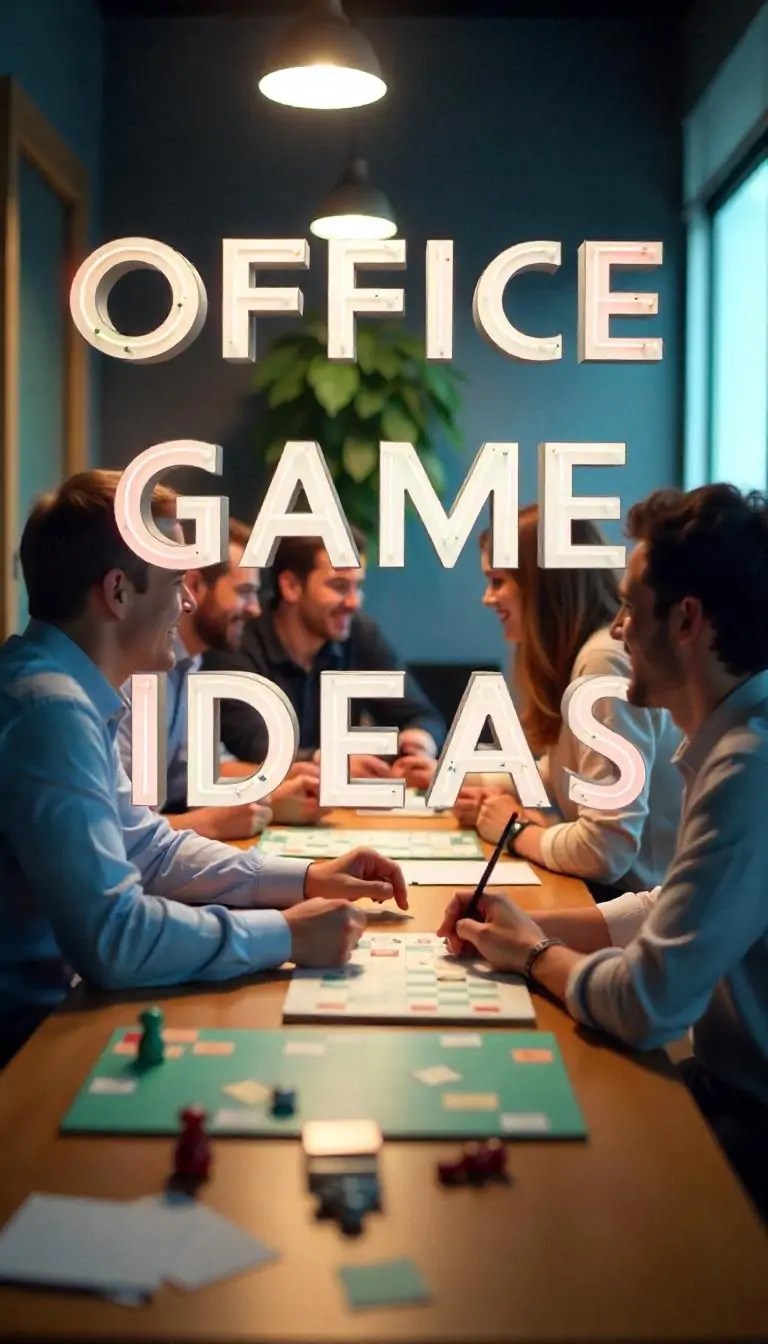 Office Game Ideas Fun Activities to Boost Team Spirit